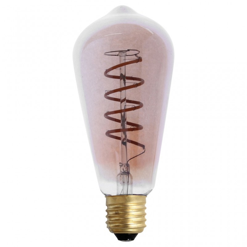 BULB LED PEAR VINTAGE TWIST 8W E27 - BULBS, LEDS